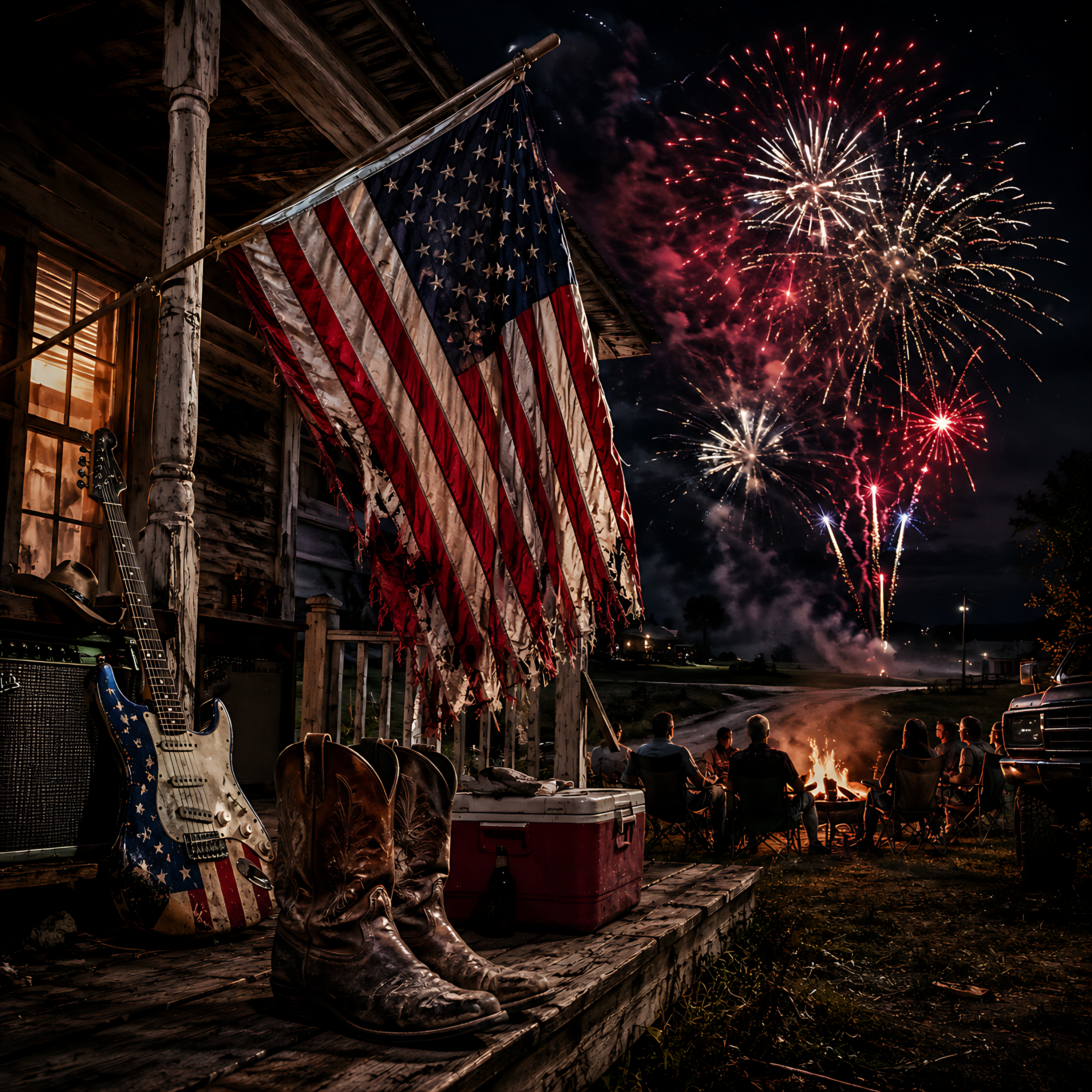 Red, White & Thunder